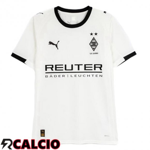 Maglie Calcio Monchengladbach Prima Bianco 2025/2026