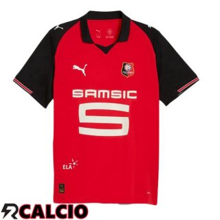 Maglie Calcio Stade Rennais Prima Rosso 2025/2026  Maglie Calcio Stade Rennais Prima Rosso 2025/2026
