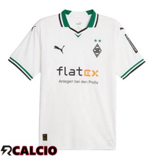 Prima Maglia Calcio Monchengladbach Bianco 2023/2024
