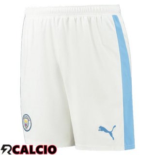 Prima Pantaloncini Calcio Manchester City Blu 2023/2024