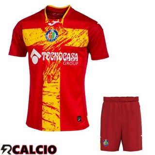 Seconda Maglia Calcio Getafe CF Bambino Rosso 2023/2024
