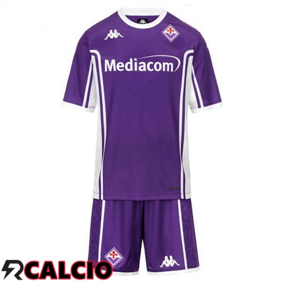 Maglie Calcio ACF Fiorentina Bambino Prima Viola 2025/2026