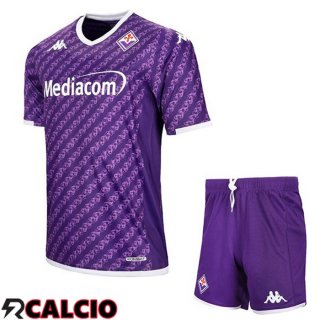 Prima Maglia Calcio ACF Fiorentina Bambino Viola 2023/2024