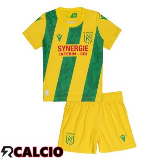 Maglie Calcio FC Nantes Bambino Prima Giallo 2024/2025  Maglie Calcio FC Nantes Bambino Prima Giallo 2024/2025
