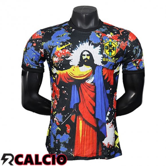 Maglie Calcio Brasile Edizione Speciale Nero 2025/2026  Maglie Calcio Brasile Edizione Speciale Nero 2025/2026