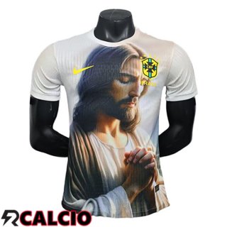 Maglie Calcio Brasile Edizione Speciale Bianco 2025/2026