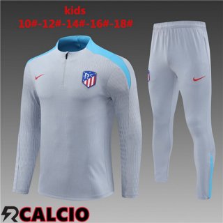Insieme Tuta Calcio Atletico Madrid Bambino Grigio 2024/2025