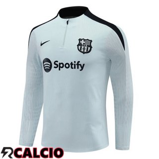 Felpa Allenamento FC Barcellona Grigio 2024/2025  Felpa Allenamento FC Barcellona Grigio 2024/2025