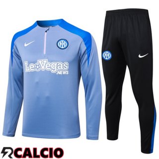 Insieme Tuta Calcio Inter Milan Blu 2024/2025  Insieme Tuta Calcio Inter Milan Blu 2024/2025