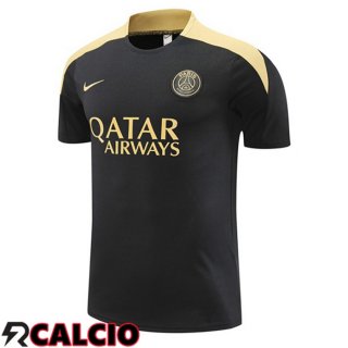 T Shirt Allenamento Paris PSG Nero 2024/2025