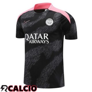 T Shirt Allenamento Paris PSG Nero 2024/2025