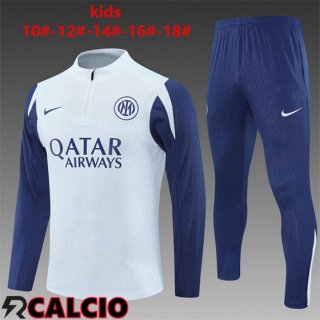 Insieme Tuta Calcio Inter Milan Bambino Grigio 2025/2026