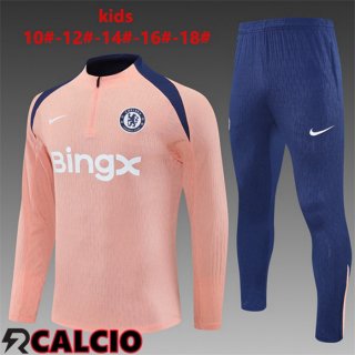 Insieme Tuta Calcio FC Chelsea Bambino Rosa 2025/2026  Insieme Tuta Calcio FC Chelsea Bambino Rosa 2025/2026