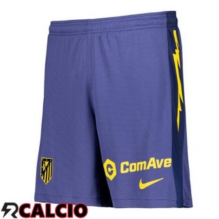 Pantaloncini Calcio Atletico Madrid Seconda Blu Reale 2025/2026