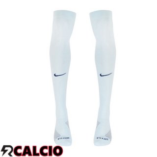 Calzini Calcio Inter Milan Seconda Bianco Blu 2025/2026
