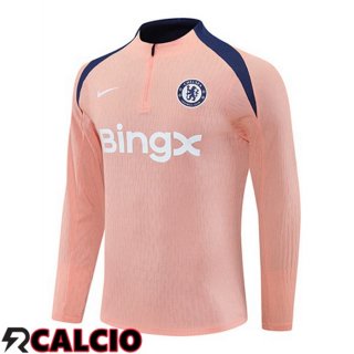 Felpa Allenamento FC Chelsea Rosa 2025/2026  Felpa Allenamento FC Chelsea Rosa 2025/2026