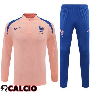 Insieme Tuta Calcio Francia Rosa 2025/2026