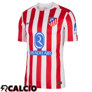 Maglie Calcio Atletico Madrid Prima Rosso 2025/2026  Maglie Calcio Atletico Madrid Prima Rosso 2025/2026