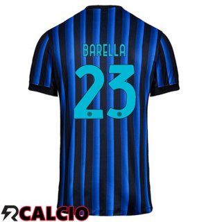 Maglie Calcio Inter Milan (BARELLA 23) Prima Blu Nero 2025/2026  Maglie Calcio Inter Milan (BARELLA 23) Prima Blu Nero 2025/2026
