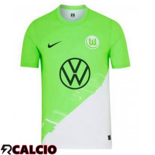 Prima Maglia Calcio Vfl Wolfsburg Verde 2023/2024