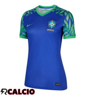 Seconda Maglia Calcio Brasile Donna Blu 2023/2024