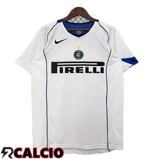 Maglie Calcio Inter Milan Retro Seconda Bianco 2004-2005