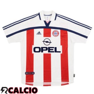 Maglie Calcio Bayern Monaco Retro Seconda Bianco 2000-2002