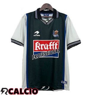 Maglie Calcio Real Sociedad Retro Seconda Blu Reale 2000-2002