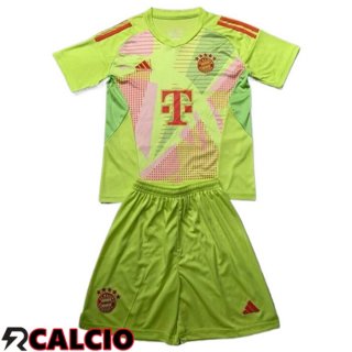 Maglia Bayern Monaco Bambino Portiere Verde 2024/2025