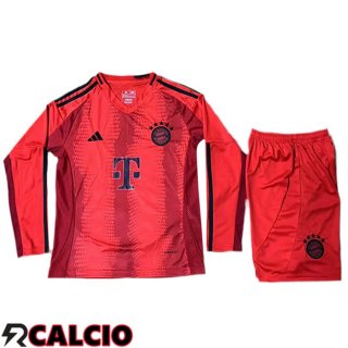 Prima Maglia Bayern Monaco Bambino Manica Lunga 2024/2025