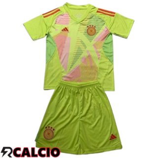 Maglia Germania Bambino Portiere Verde 2024/2025