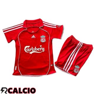 Prima Maglia FC Liverpool Retro Bambino 2006/2008  Prima Maglia FC Liverpool Retro Bambino 2006/2008