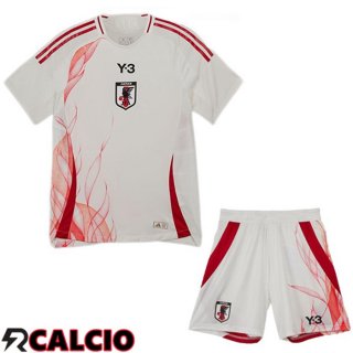 Seconda Maglia Nazionale Giappone Bambino Bianco 2024/2025
