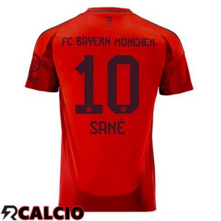 Prima Maglia Bayern Monaco (Sané 10) Rosso 2024/2025