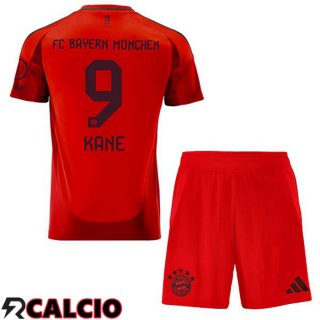 Prima Maglia Bayern Monaco (Kane 9) Bambino Rosso 2024/2025