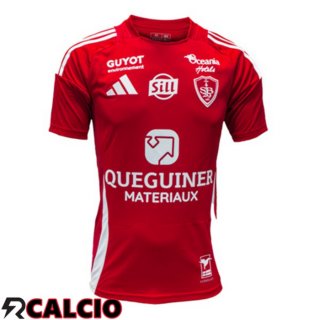 Prima Maglia Stade Brestois Rosso 2024/2025