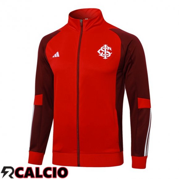 Giacca Calcio SC Internazionale Rosso 2024/2025  Giacca Calcio SC Internazionale Rosso 2024/2025