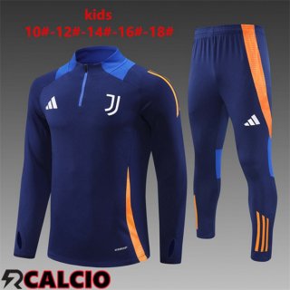 Insieme Tuta Calcio Juventus Bambino Blu Reale 2024/2025  Insieme Tuta Calcio Juventus Bambino Blu Reale 2024/2025