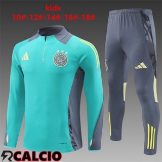 Insieme Tuta Calcio AFC Ajax Bambino Verde 2024/2025  Insieme Tuta Calcio AFC Ajax Bambino Verde 2024/2025