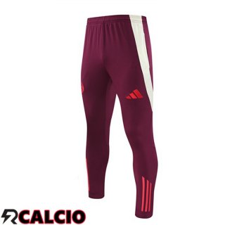 Pantaloni Da Allenamento Bayern Monaco Rosso 2024/2025  Pantaloni Da Allenamento Bayern Monaco Rosso 2024/2025