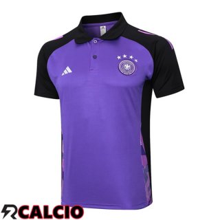 Maglia Polo Germania Viola 2024/2025  Maglia Polo Germania Viola 2024/2025