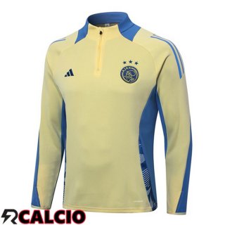 Felpa Allenamento AFC Ajax Giallo 2024/2025  Felpa Allenamento AFC Ajax Giallo 2024/2025