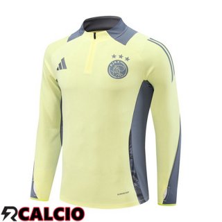 Felpa Allenamento AFC Ajax Giallo 2024/2025  Felpa Allenamento AFC Ajax Giallo 2024/2025