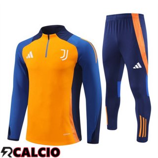 Insieme Tuta Calcio Juventus Arancia 2024/2025