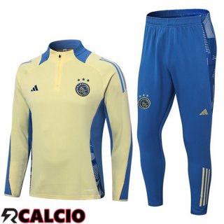 Insieme Tuta Calcio AFC Ajax Giallo 2024/2025