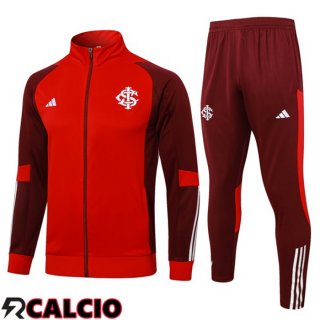 Insieme Tuta Calcio - Giacca SC Internazionale Rosso 2024/2025  Insieme Tuta Calcio - Giacca SC Internazionale Rosso 2024/2025