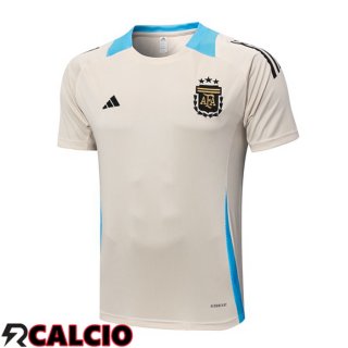 T Shirt Allenamento Argentina Giallo 2024/2025