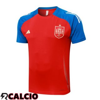 T Shirt Allenamento Spagna Rosso 2024/2025  T Shirt Allenamento Spagna Rosso 2024/2025
