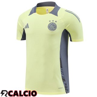 T Shirt Allenamento AFC Ajax Giallo 2024/2025