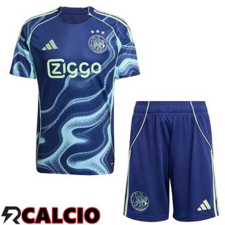 Seconda Maglia AFC Ajax Bambino Blu 2025/2026